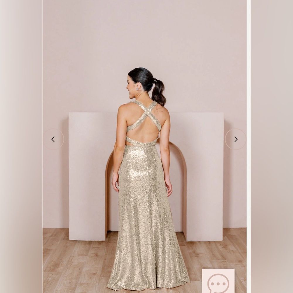 Champagne Gold revelry bridesmaid dress
Style - Dylan